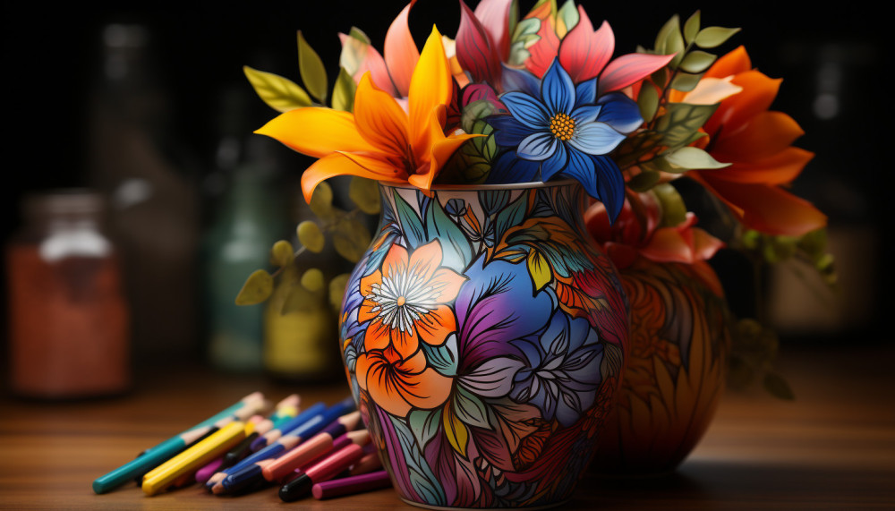 What are the benefits of coloring books for stress reduction and relaxation?